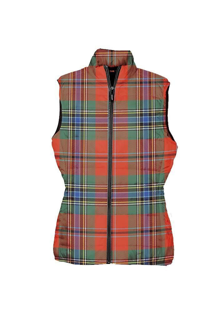 MacLean of Duart Ancient Tartan Plaid Puffer Vest