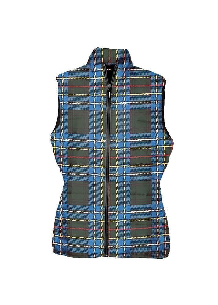 Cockburn Modern Tartan Plaid Puffer Vest