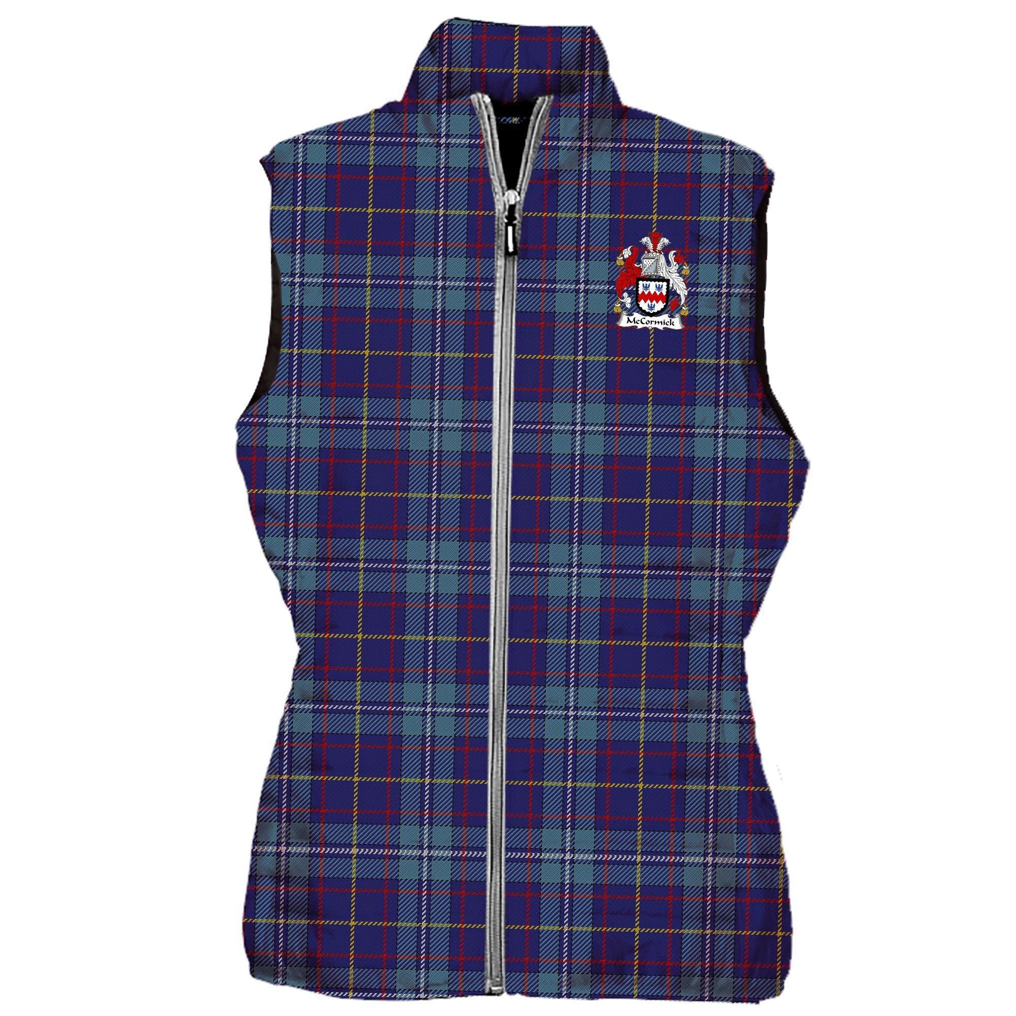 McCormick Tartan Crest Puffer Vest