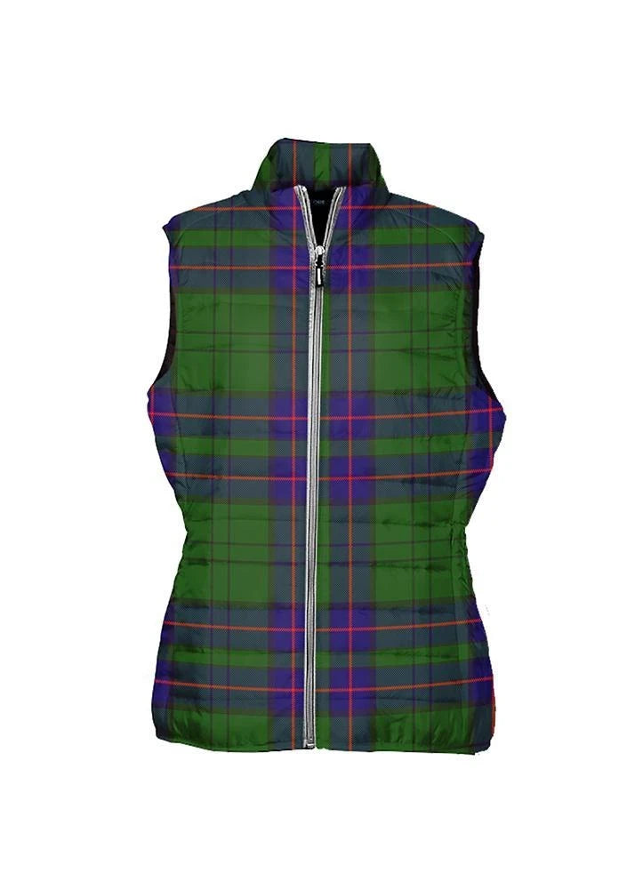 Lockhart Modern Tartan Plaid Puffer Vest