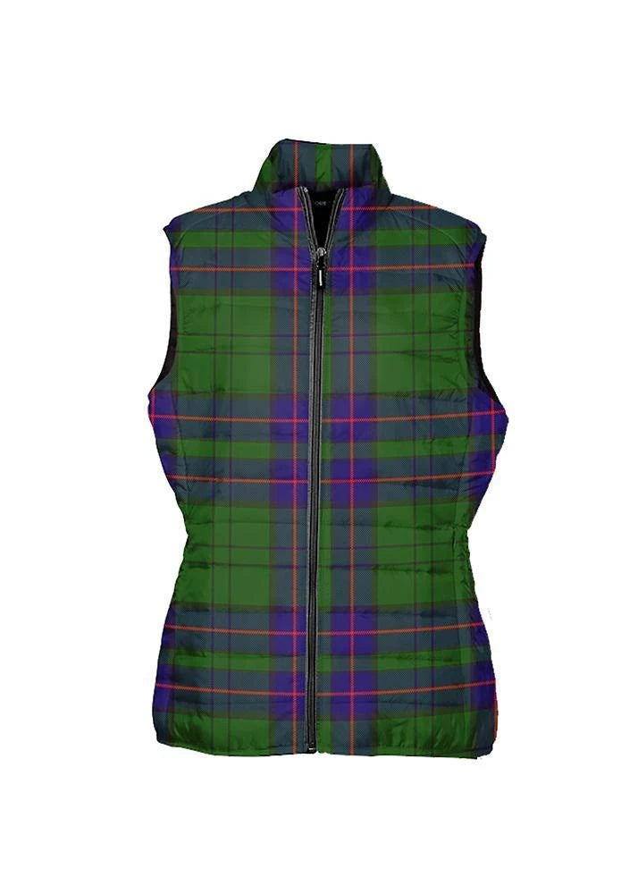 Lockhart Modern Tartan Plaid Puffer Vest