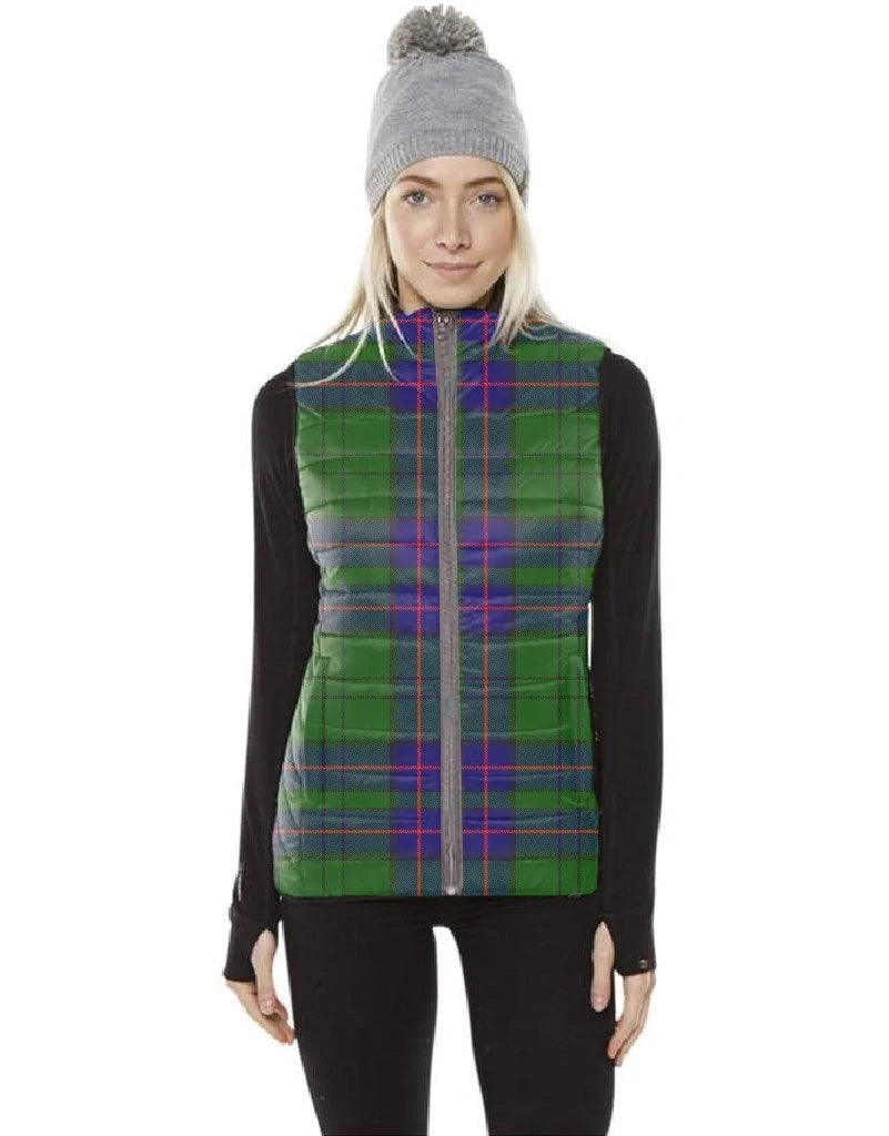 Lockhart Modern Tartan Plaid Puffer Vest