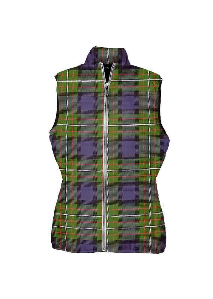 Fergusson Modern Tartan Plaid Puffer Vest