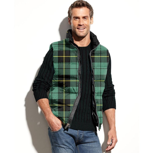 Wallace Hunting Ancient Tartan Plaid Puffer Vest