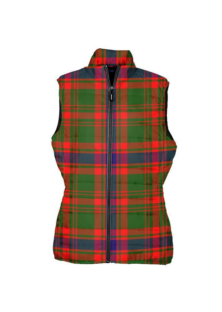 Nithsdale District Tartan Plaid Puffer Vest