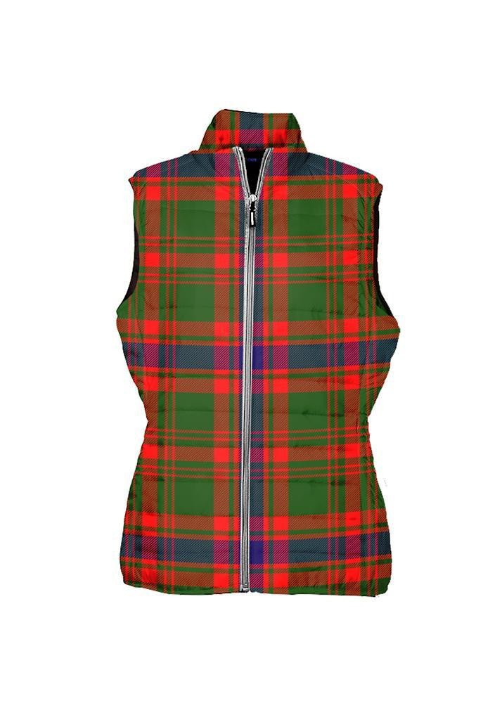 Nithsdale District Tartan Plaid Puffer Vest