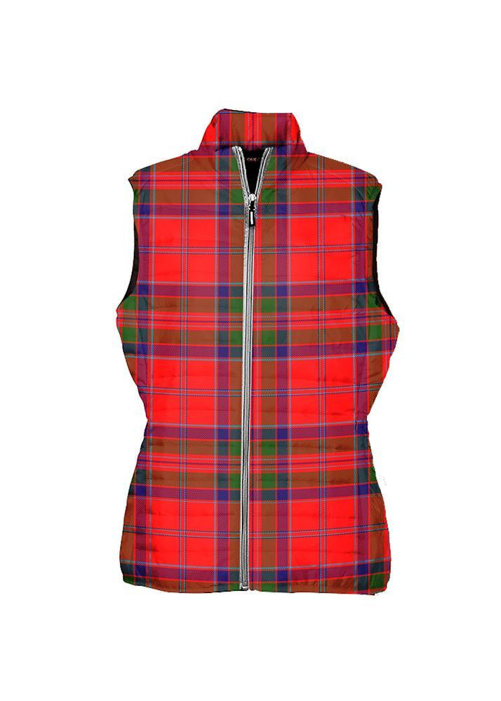 MacGillivray Modern Tartan Plaid Puffer Vest