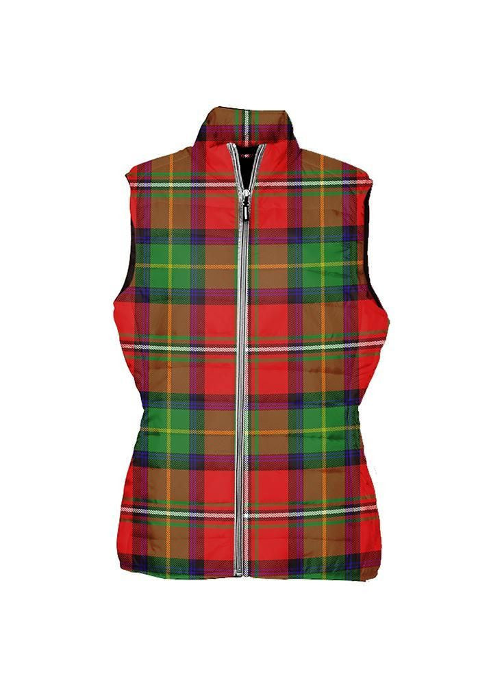 Boyd Modern Tartan Plaid Puffer Vest