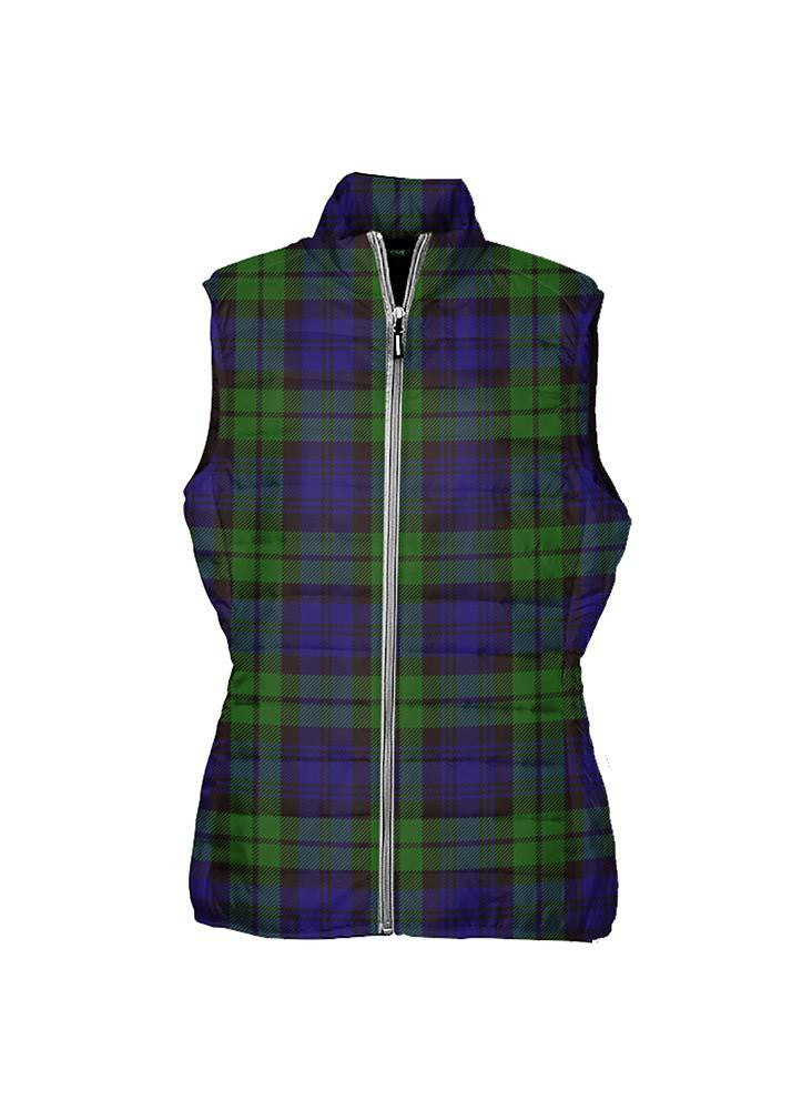 Campbell Modern Tartan Plaid Puffer Vest