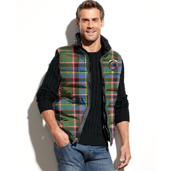 Stirling (of Cadder-Present Chief) Tartan Crest Puffer Vest