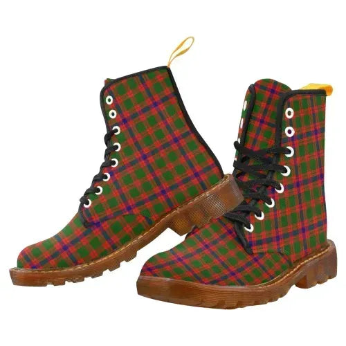 Skene Modern Tartan Plaid Martin Boot