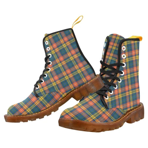 Buchanan Ancient Tartan Plaid Martin Boot