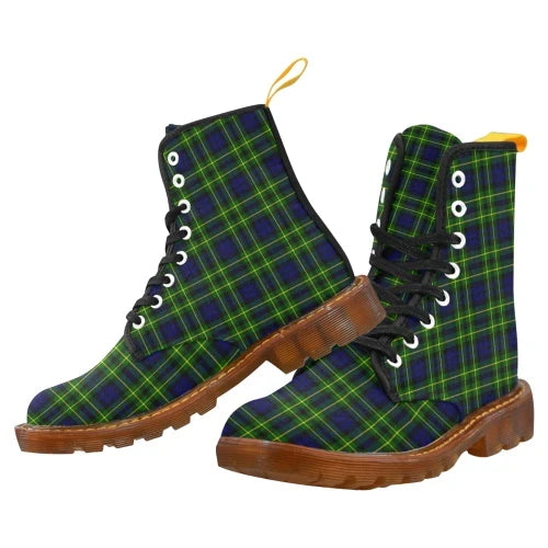 Campbell of Breadalbane Modern Tartan Plaid Martin Boot