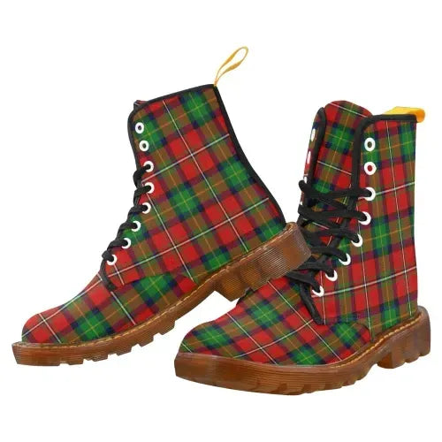 Boyd Modern Tartan Plaid Martin Boot