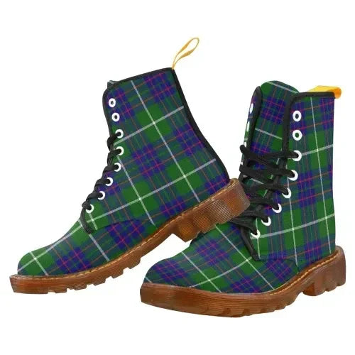 MacIntyre Hunting Modern Tartan Plaid Martin Boot