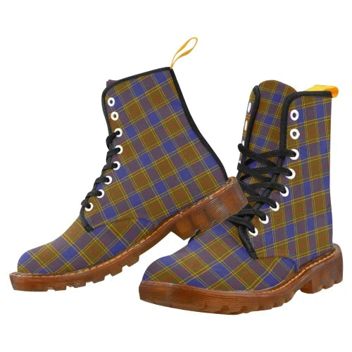 Balfour Modern Tartan Plaid Martin Boot