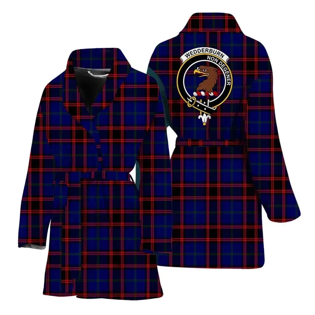 Clan Robe Wedderburn Clan Bath Robe, Scottish Tartan Wedderburn Clan Bath Robe C ...