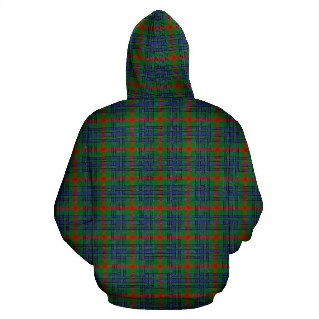 Aiton Clan Hoodie, Scottish Tartan Clans Hoodie Crest Style