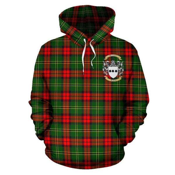 Blackstock Clan Hoodie, Scottish Tartan Clans Hoodie Crest Style