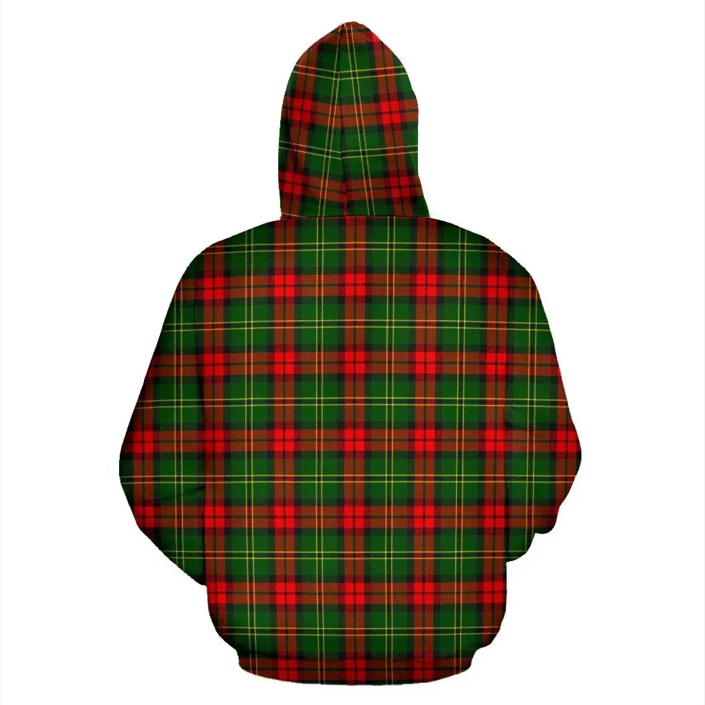 Blackstock Clan Hoodie, Scottish Tartan Clans Hoodie Crest Style