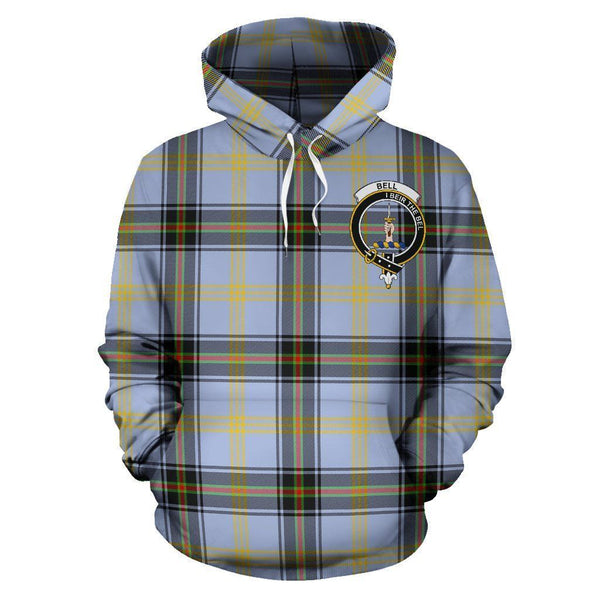 Bell Of The Borders Clan Hoodie, Scottish Tartan Clans Hoodie Crest Style