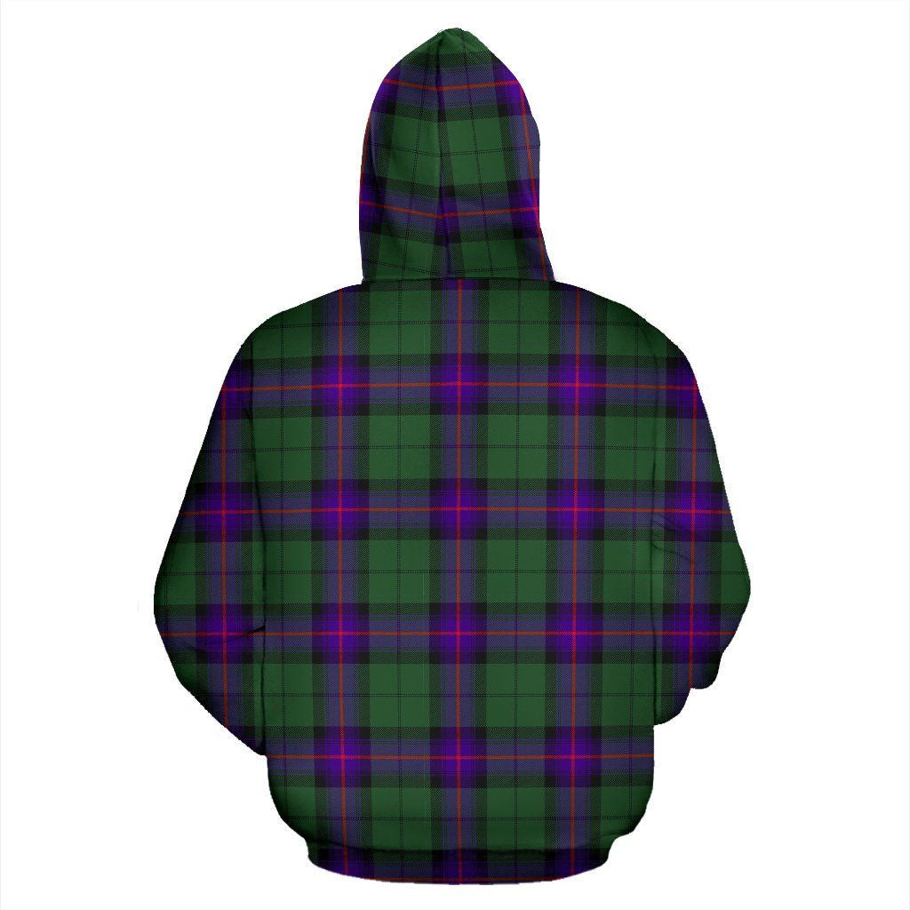Armstrong Clan Hoodie, Scottish Tartan Clans Hoodie Crest Style