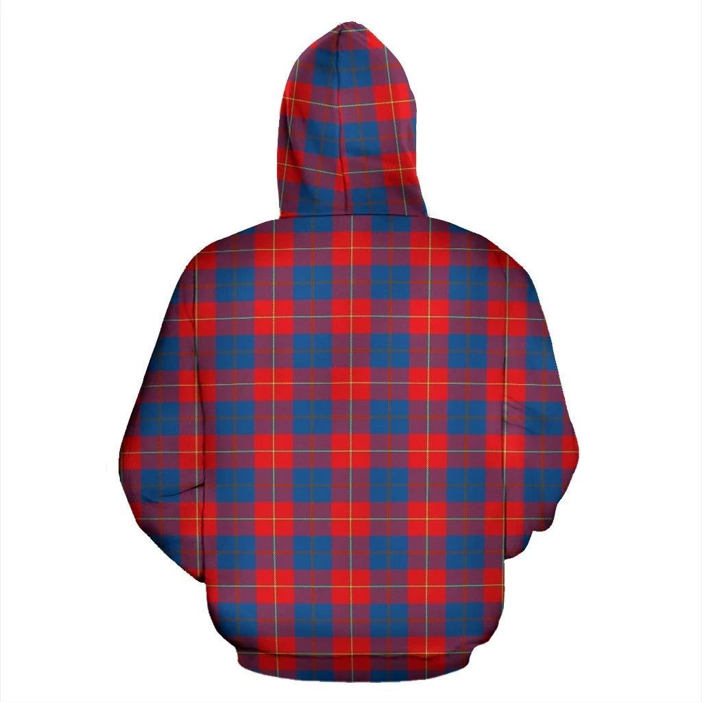 Blane Clan Hoodie, Scottish Tartan Clans Hoodie Crest Style