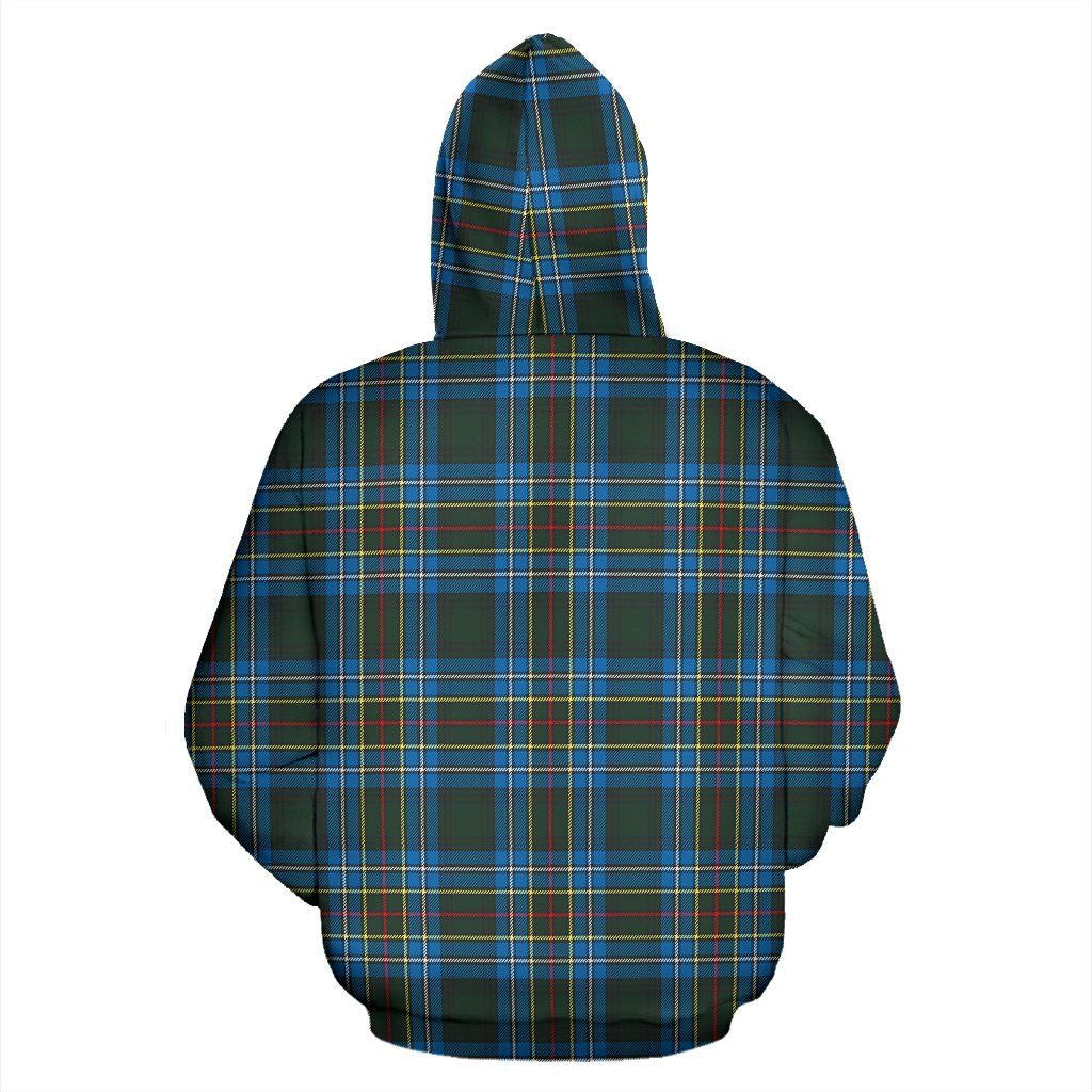 Cockburn Modern Clan Hoodie, Scottish Tartan Cockburn Modern Clans Hoodie Classic Style