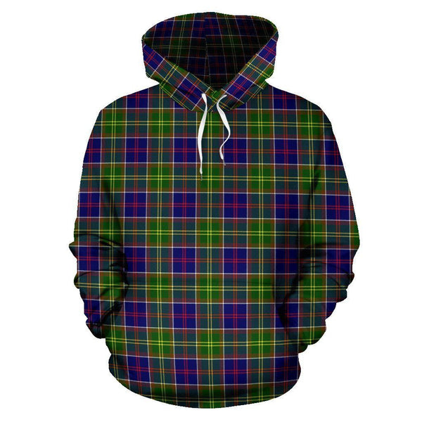 Ayrshire District Clan Hoodie, Scottish Tartan Ayrshire District Clans Hoodie Classic Style