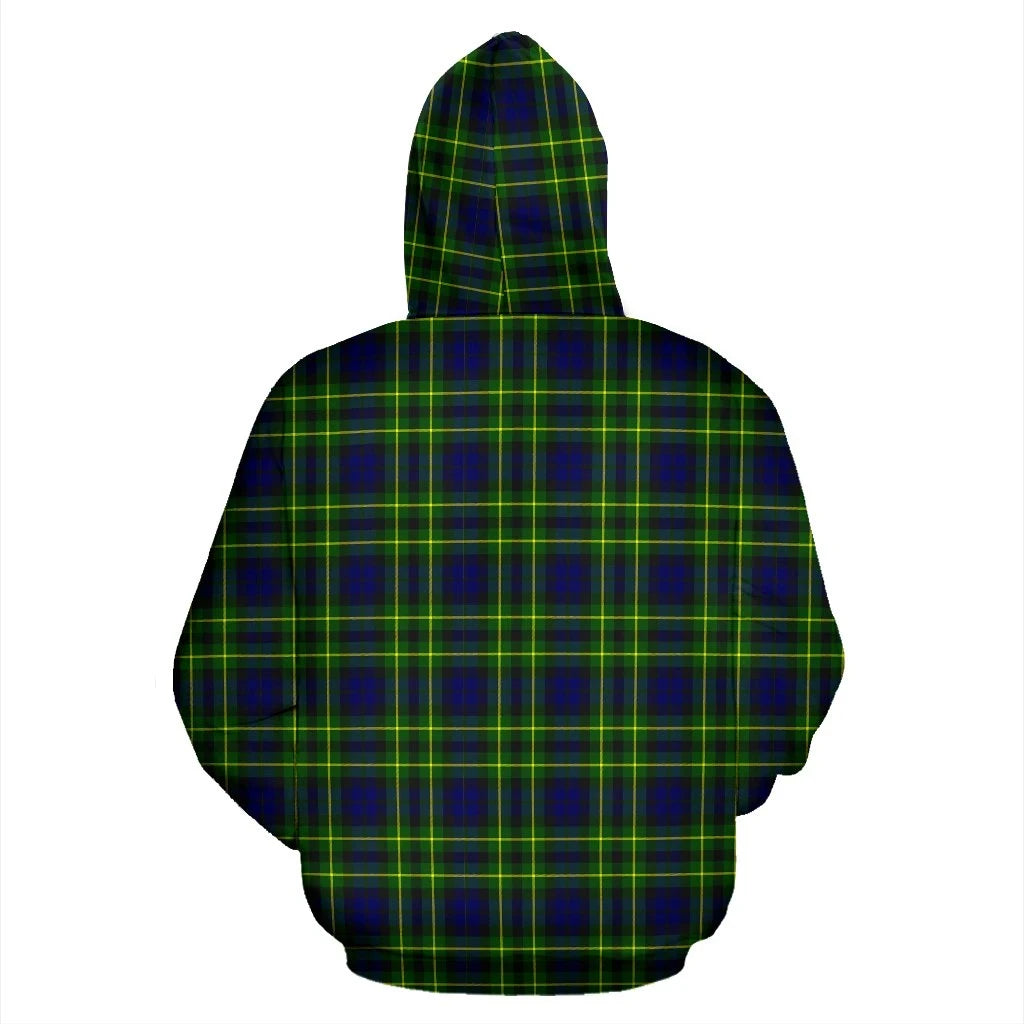 Campbell Of Breadalbane Modern Clan Hoodie, Scottish Tartan Campbell Of Breadalbane Modern Clans Hoodie Classic Style