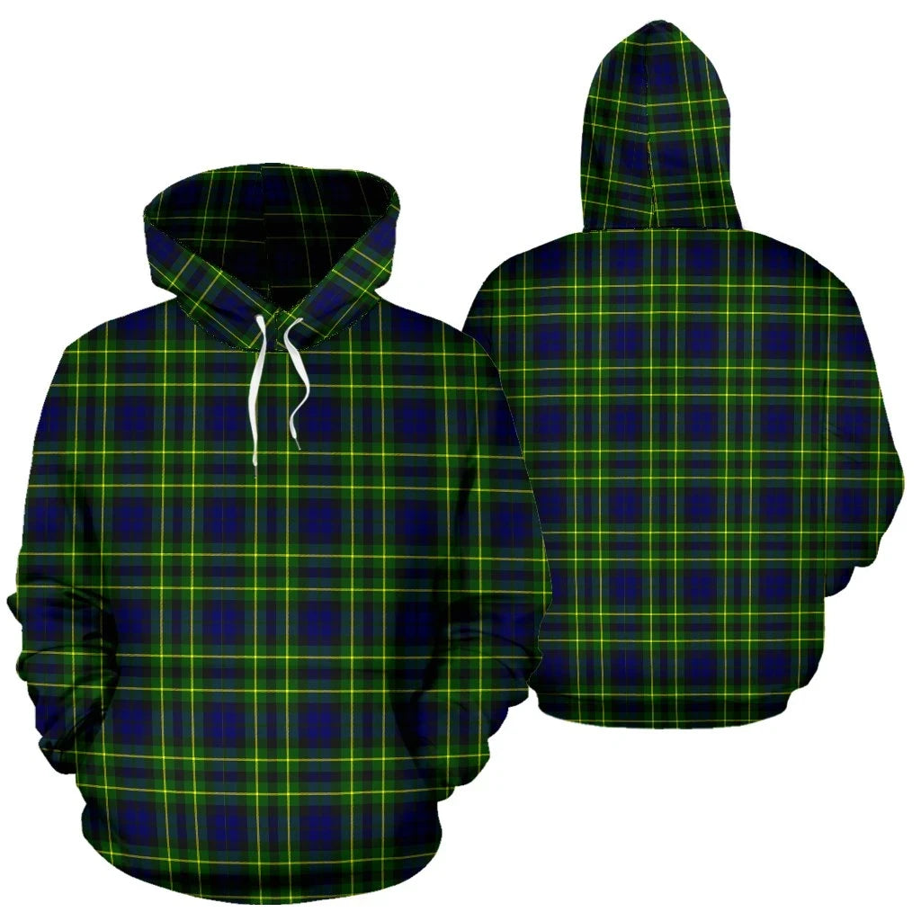 Campbell Of Breadalbane Modern Clan Hoodie, Scottish Tartan Campbell Of Breadalbane Modern Clans Hoodie Classic Style