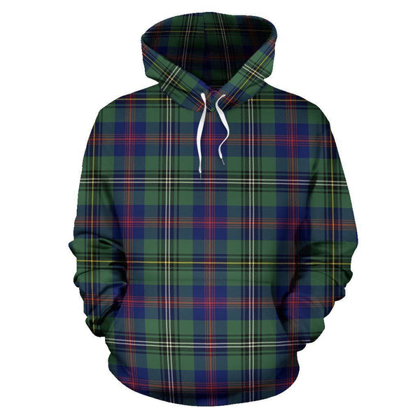 Wood Modern Clan Hoodie, Scottish Tartan Wood Modern Clans Hoodie Classic Style