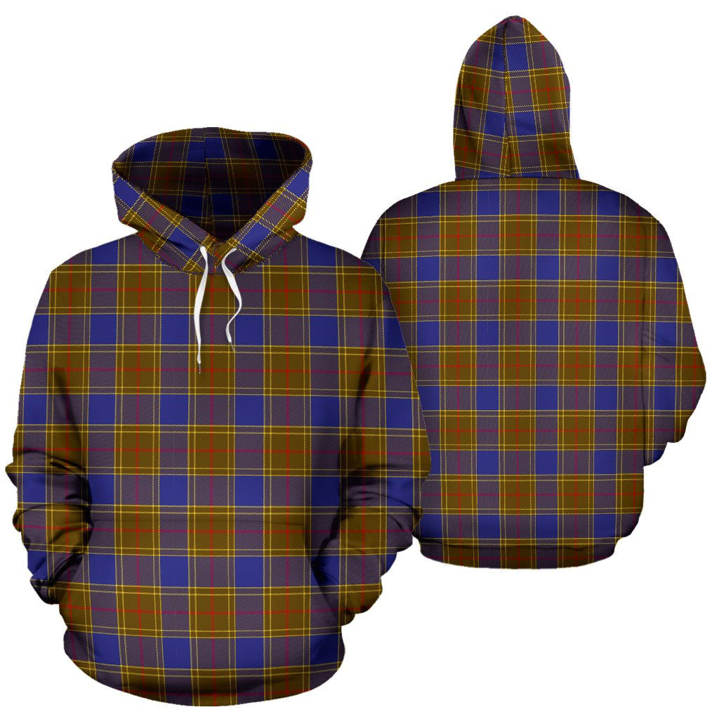 Balfour Modern Clan Hoodie, Scottish Tartan Balfour Modern Clans Hoodie Classic Style