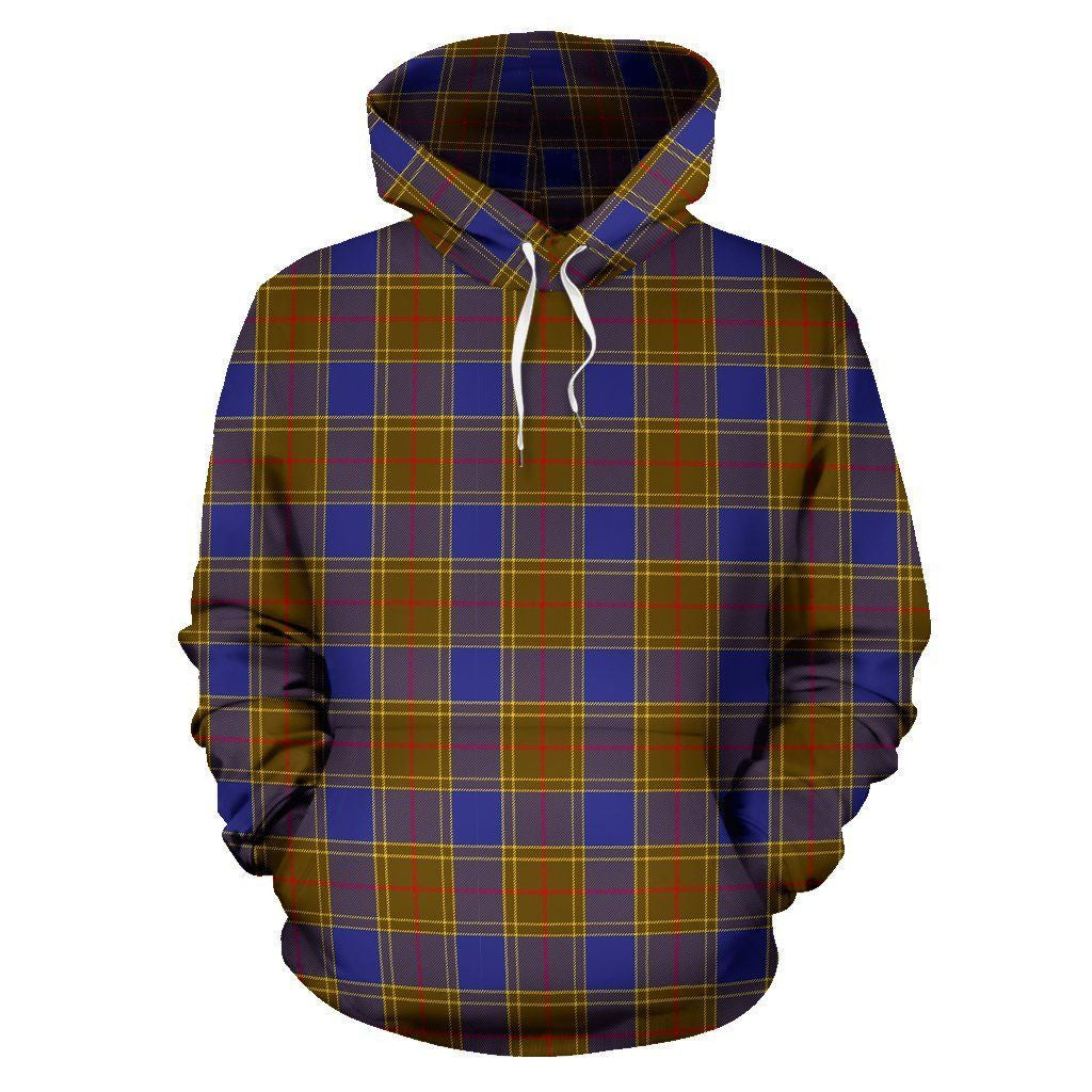 Balfour Modern Clan Hoodie, Scottish Tartan Balfour Modern Clans Hoodie Classic Style