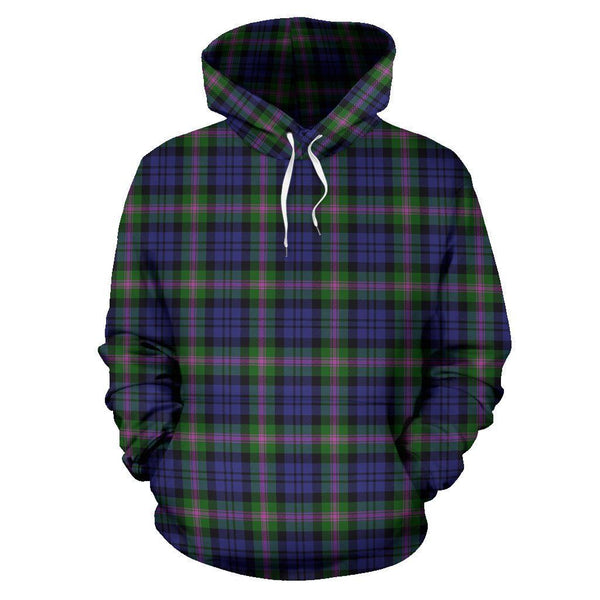 Baird Modern Clan Hoodie, Scottish Tartan Baird Modern Clans Hoodie Classic Style