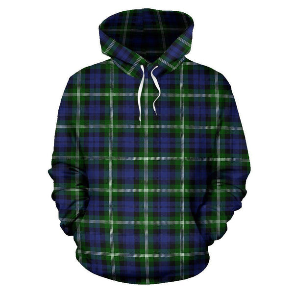 Baillie Modern Clan Hoodie, Scottish Tartan Baillie Modern Clans Hoodie Classic Style