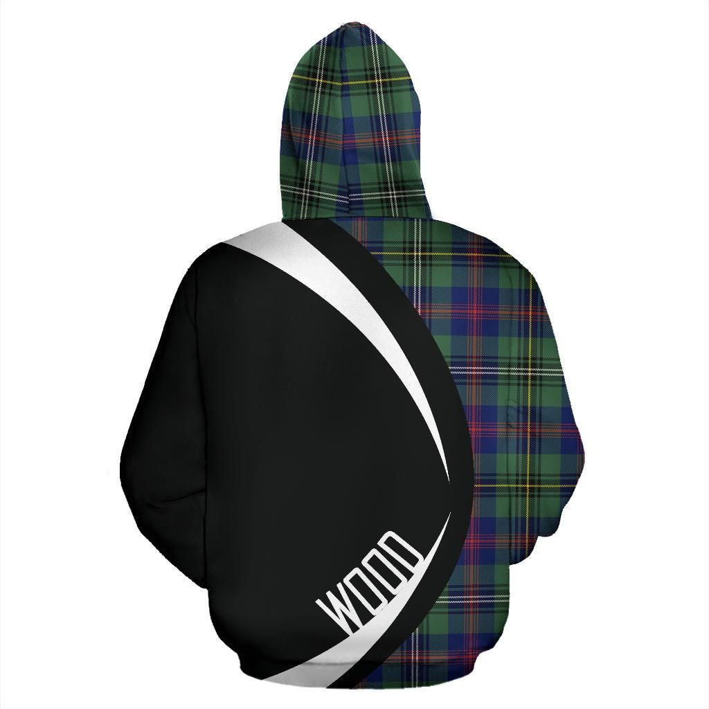 Wood Modern.jpg Clan Hoodie, Scottish Tartan Wood Modern.jpg Clans Hoodie Circle Style