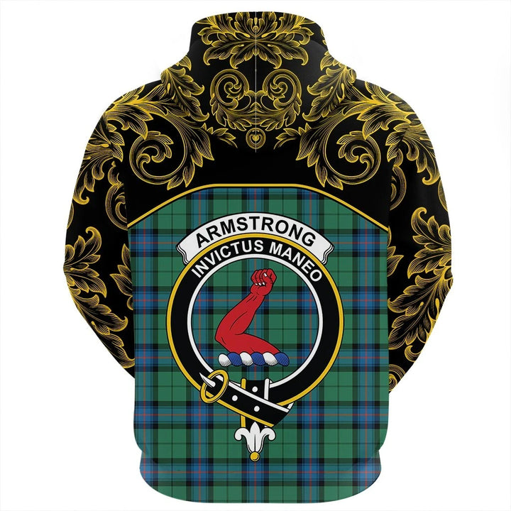 Armstrong Ancient Clan Hoodie, Scottish Tartan Armstrong Ancient Clans Hoodie Empire Style