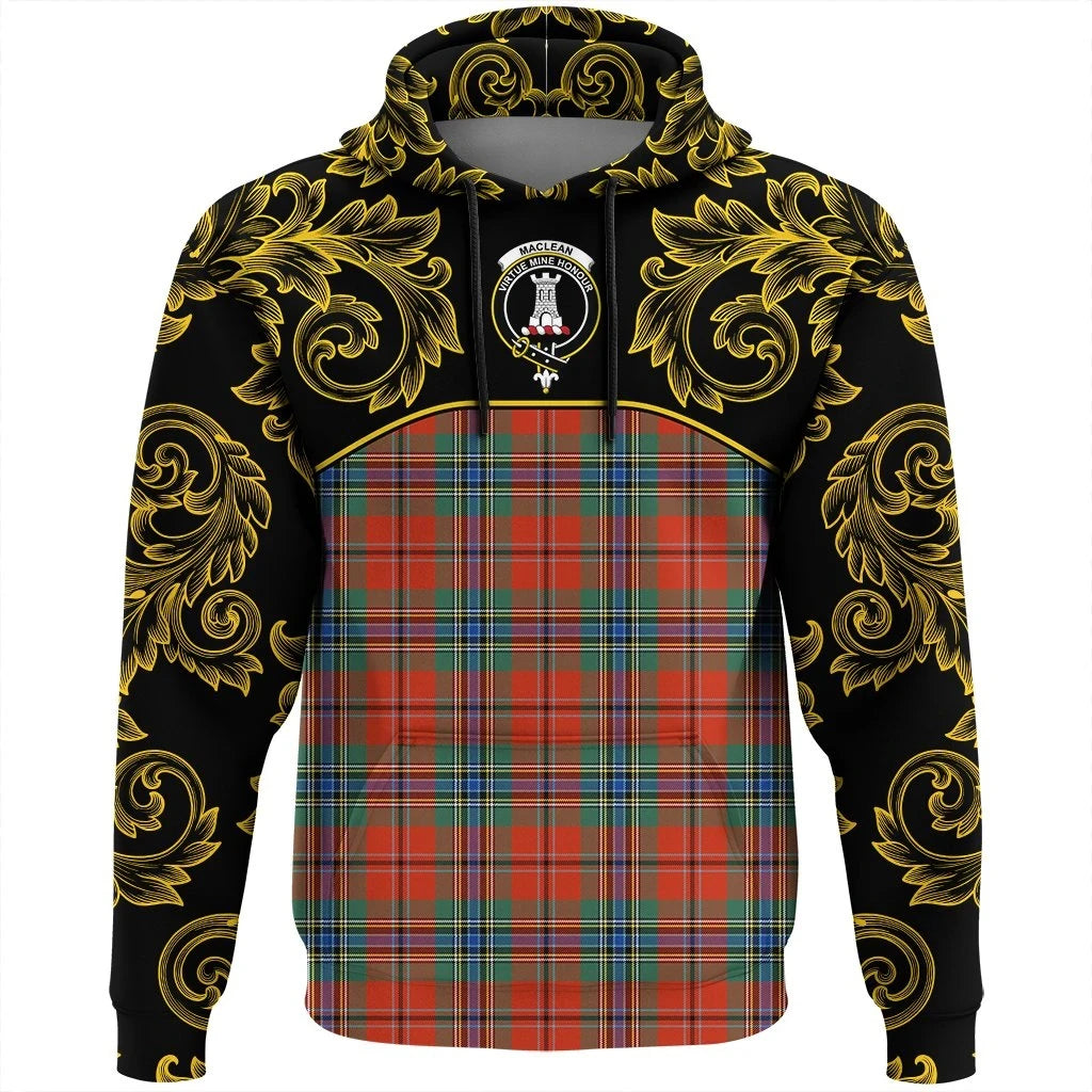 MacLean of Duart Ancient Clan Hoodie, Scottish Tartan MacLean of Duart Ancient Clans Hoodie Empire Style