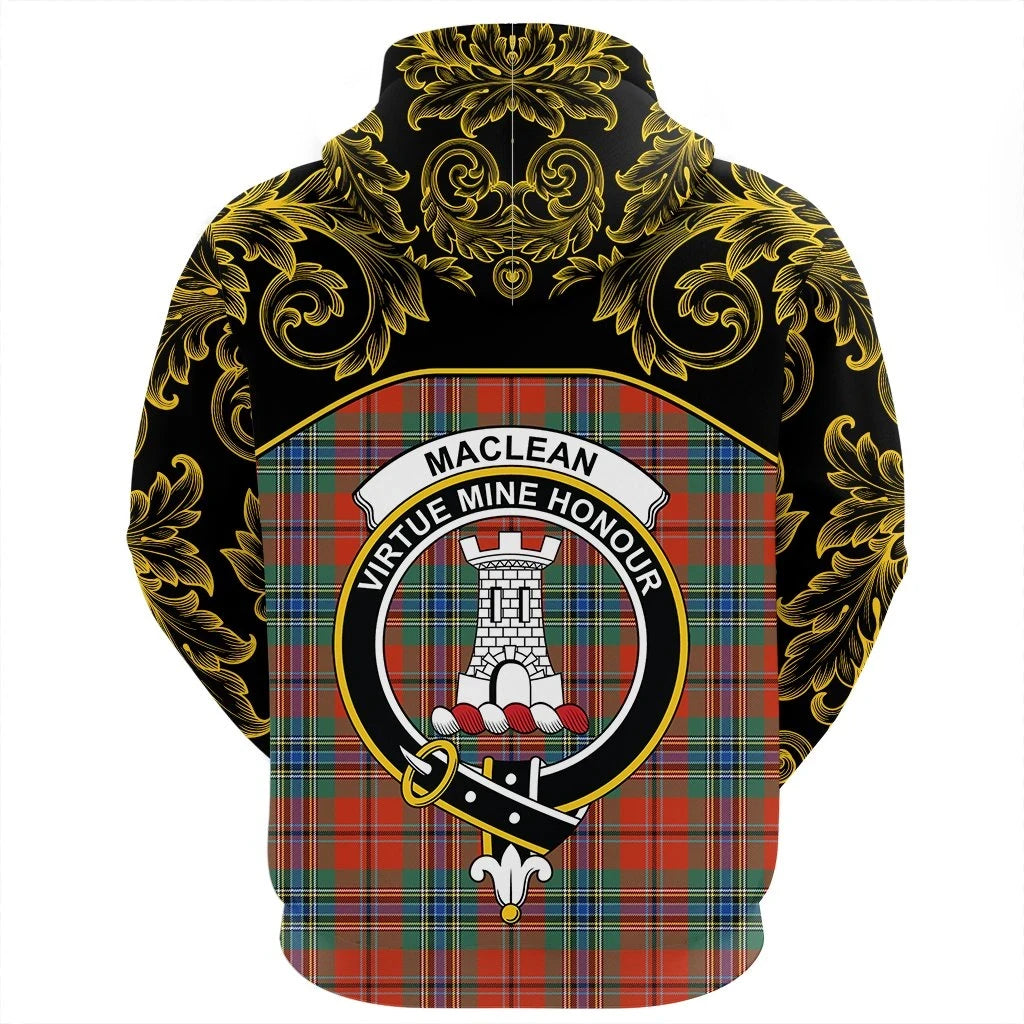 MacLean of Duart Ancient Clan Hoodie, Scottish Tartan MacLean of Duart Ancient Clans Hoodie Empire Style