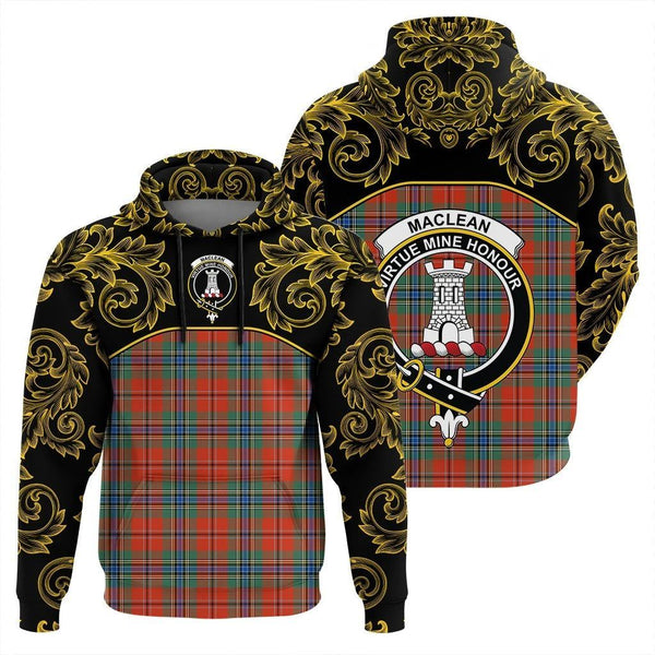 MacLean of Duart Ancient Clan Hoodie, Scottish Tartan MacLean of Duart Ancient Clans Hoodie Empire Style