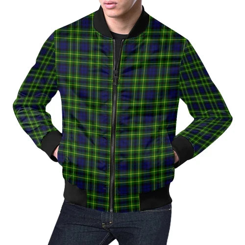 Campbell of Breadalbane Modern Tartan Plaid Bomber Jacket