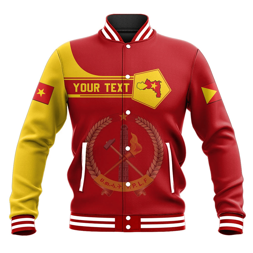 Africa Jacket - Personalized Tigray Simple Style Baseball Jacket