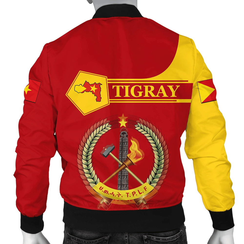 Personalized Tigray Simple Style Bomber Jacket