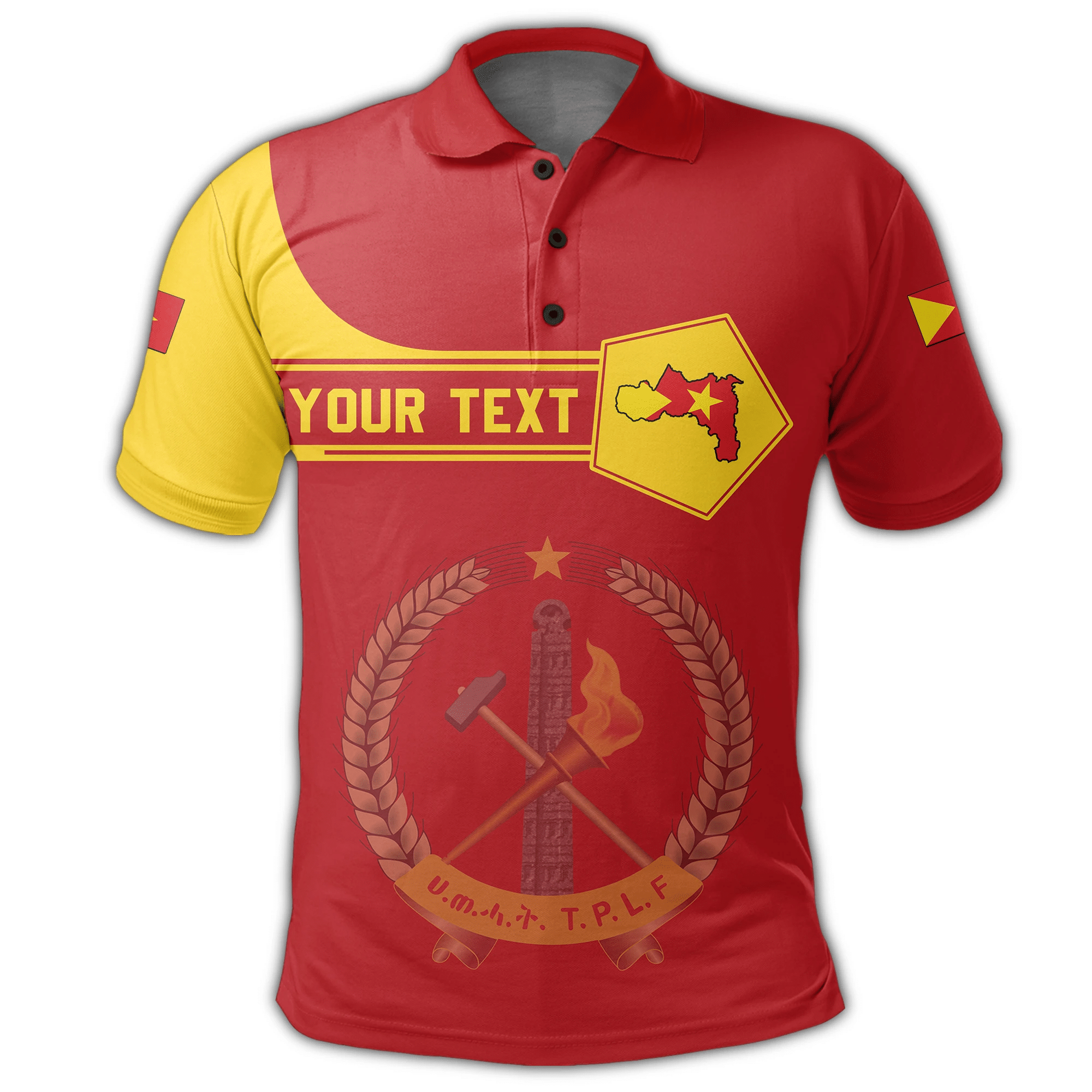 Personalized Tigray Simple Style Polo Shirt