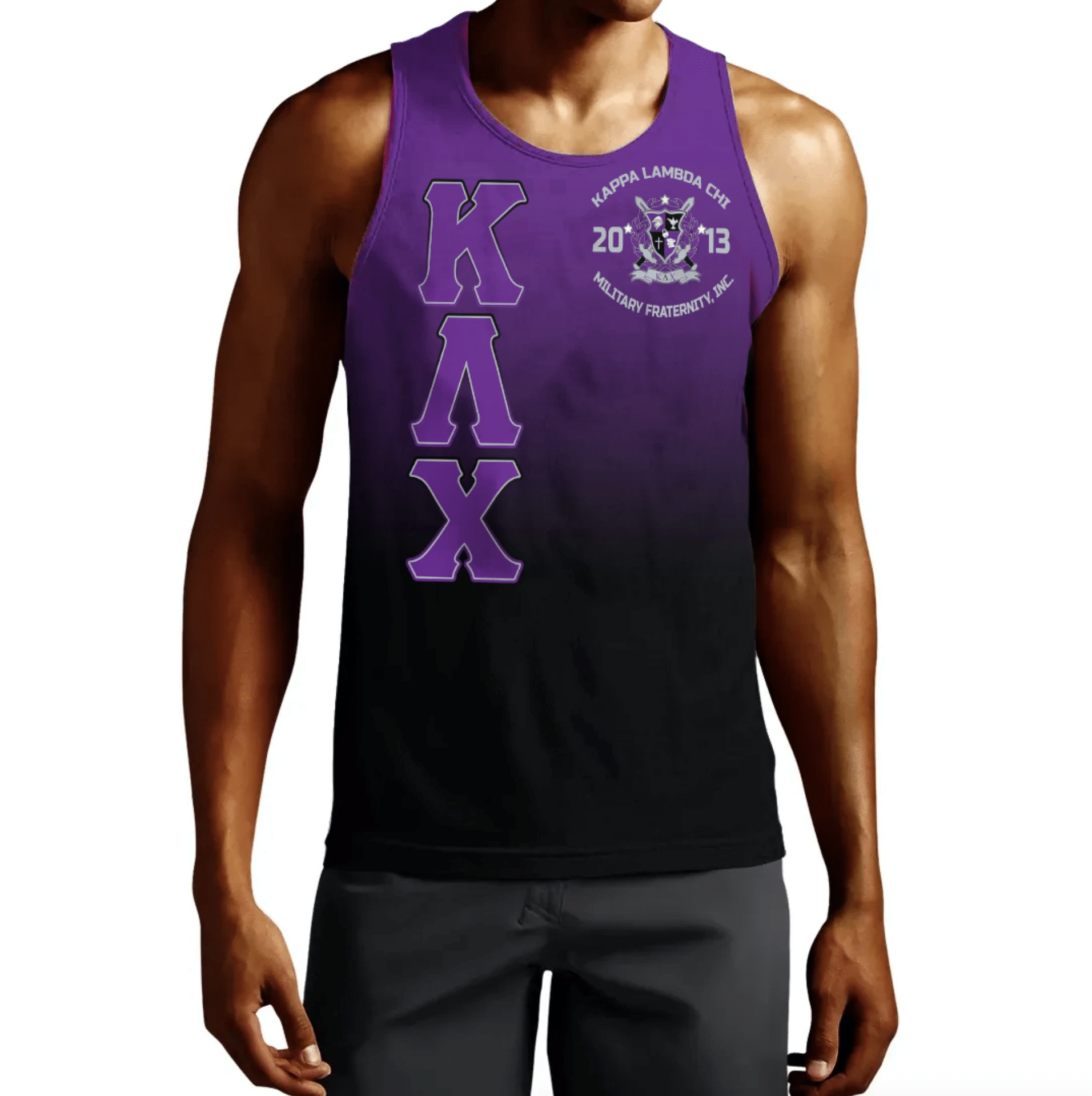 Tank Top - Kappa Lambda Chi Gradient Tank Top