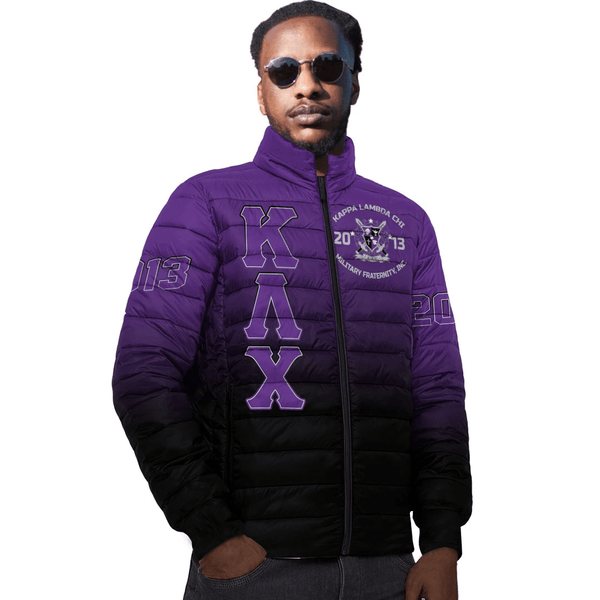 Jackets - Kappa Lambda Chi Gradient Padded Jackets A31