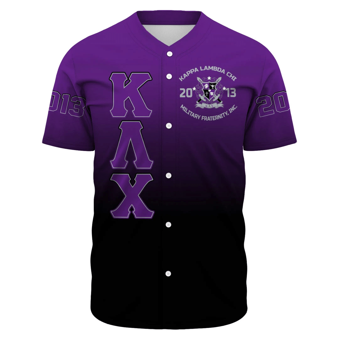 Baseball Jersey - Kappa Lambda Chi Gradient Baseball Jerseys A31