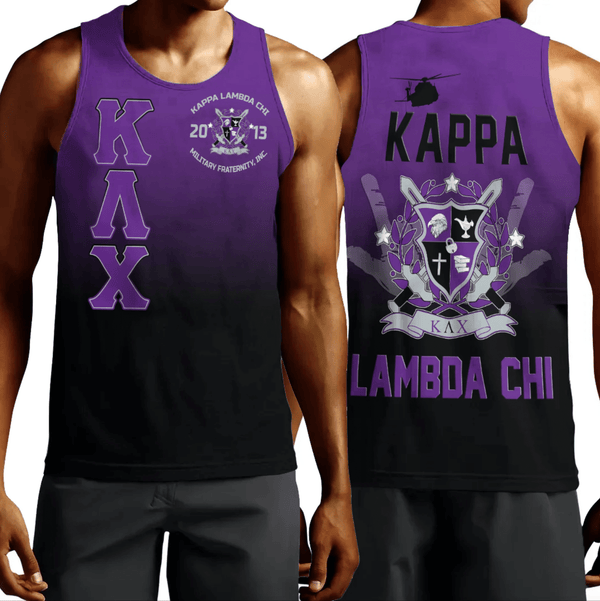 Tank Top - Kappa Lambda Chi Gradient Tank Top