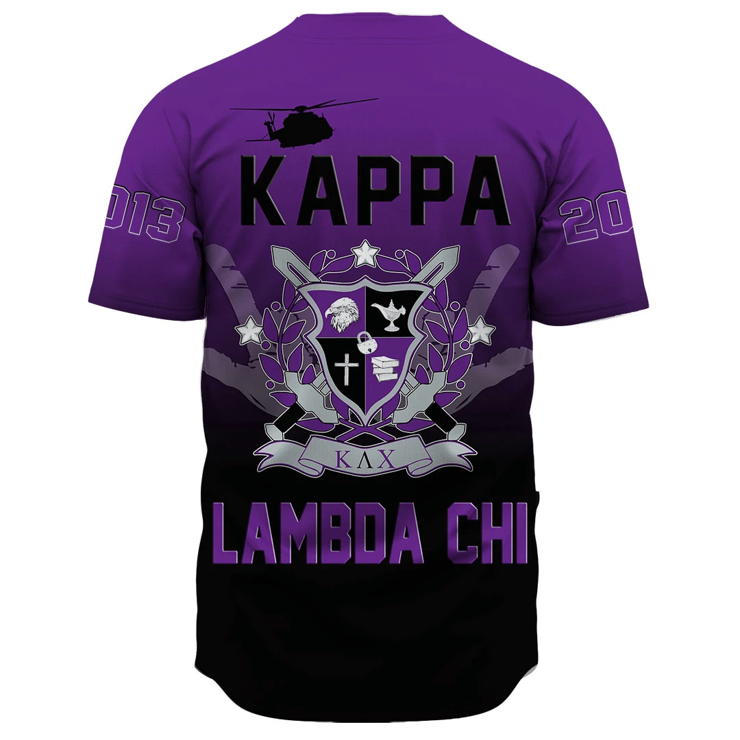 Baseball Jersey - Kappa Lambda Chi Gradient Baseball Jerseys A31